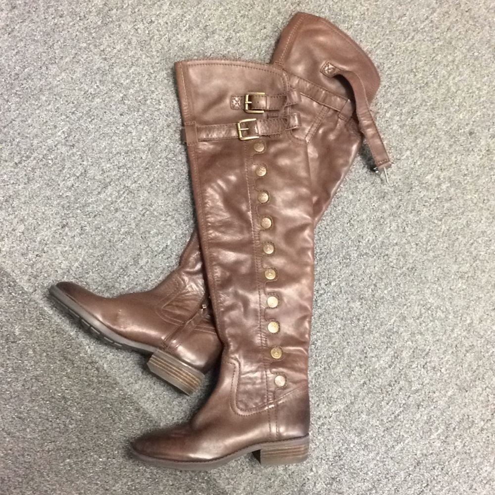Sam Edelman over knee boots ridding boots
